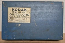 Vintage Kodak Transparent Oil Colors For Coloring Photographic Prints