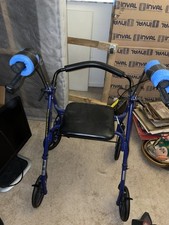 Drive Elevate Upright Walker, Blue