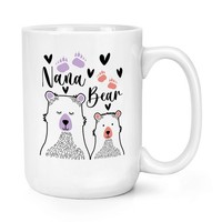 Oma BäR 426Ml Groß Becher Tasse Muttertag World's Best Toll KindermäDchen Liebe