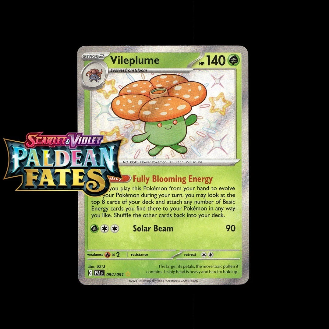 Vileplume Pokémon TCG Cards for sale | eBay