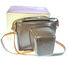 Genuine Leica Leitz 14504 Brown Ever-ready Leather Case for Leicaflex SL SL2 NOS