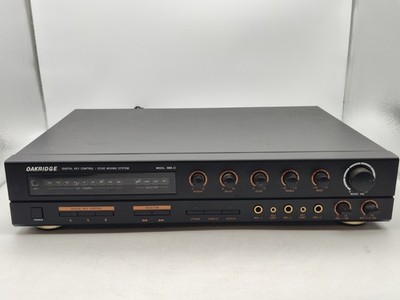 OAKRIDGE-Model 888 II-Digital Key Control/Echo Mixer-KARAOKE-POWERS ON-UNTESTED