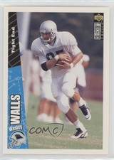 1996 Upper Deck Collector's Choice Update Wesley Walls #U107 wo2