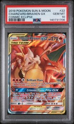 Charizard & Braixen GX 22/236 Cosmic Eclipse Ultra Rare Holo