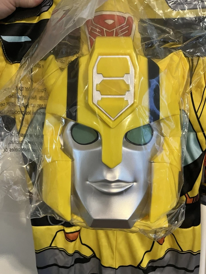 Трансформеры Bumblebee костюм 4 5 6 ребенка Kids мальчиков маскировка комбинезон новый - Изображение 4 из 4