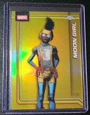 2026 Topps Chrome Marvel #138 Moon Girl True Gold Refractor /50