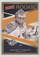 2010-11 Upper Deck Victory Rookie Gold Anders Lindback #320 01qm