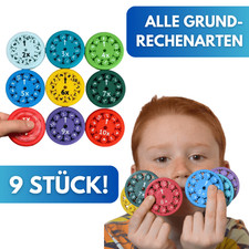 Mathe Lernspiel - Interaktiver Mathematik Rechentrainer - Fidget Spinner