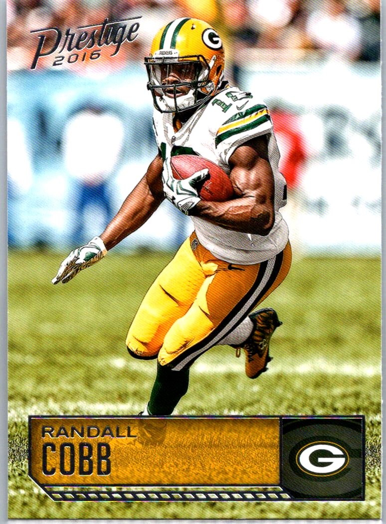 Randall Cobb #72 2016 Panini Plates & Patches Football 2016 Prestige