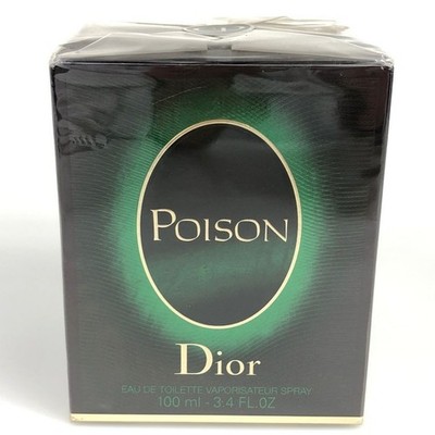 Christian Dior POISON Eau de Toilette Spray 100mL 3.4 FL OZ Perfume Sealed Box