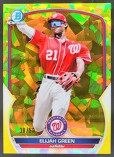 2023 Bowman Chrome Sapphire Elijah Green Prospects Yellow /50 Nationals NE