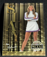 AVA HUNT 2025 LEAF METAL WOMEN OF SPORT GOLD VINYL PRIZM 1/1 SLAY KC CHIEFS🔥