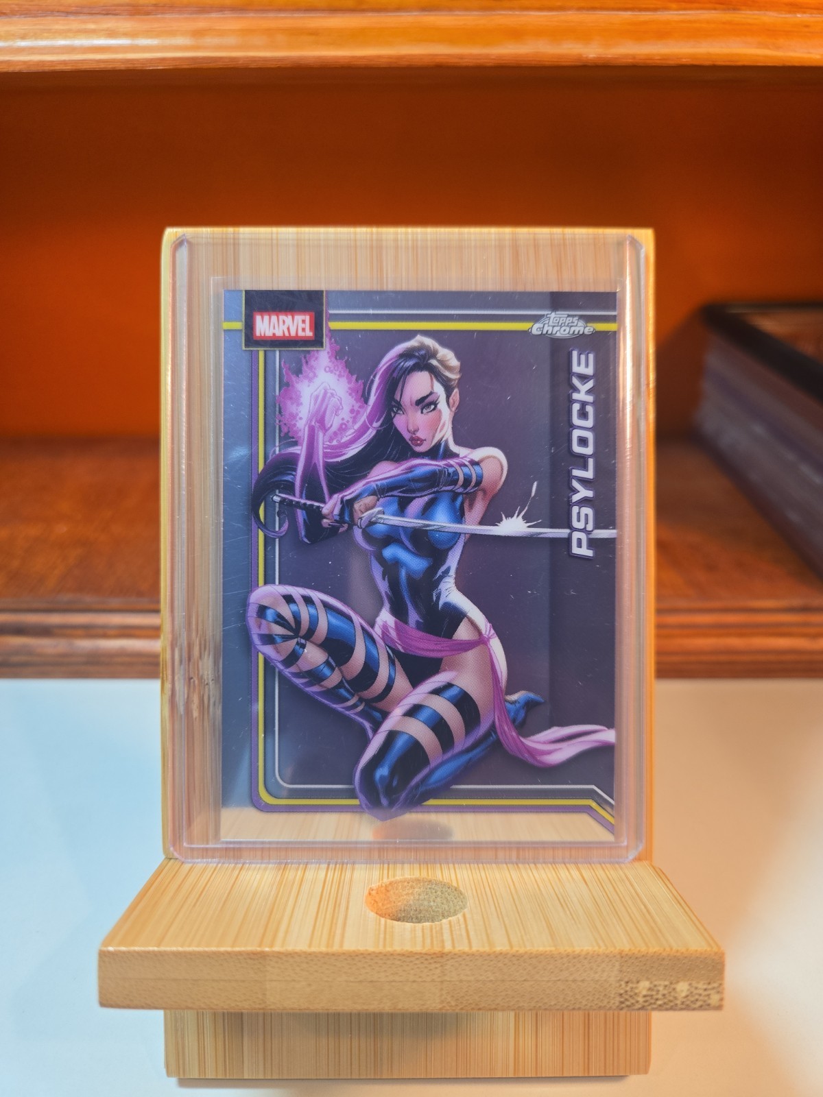 Psylocke #092 2026 Topps Chrome Marvel Base Card