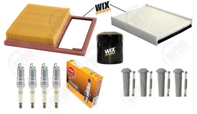 WIX Tune Up Kit (NGK ''Platinum'') SMP Boots for 2013-2018 Ford C-MAX Fusion