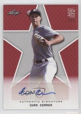 2020 Leaf Perfect Game National Showcase Red 4/5 Juan Correa #BA-JC3 Auto nd3
