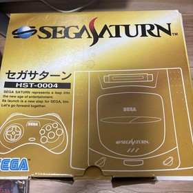 SEGA Sega Saturn Console HST-0004 Japan NTSC-J Controller Cable Tested Working