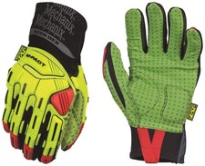 MECHANIX WEAR M-PACT XPLOR HIGH-DEX GLOVE SIZE X-LARGE NEON YELLOW/RED/BLACK