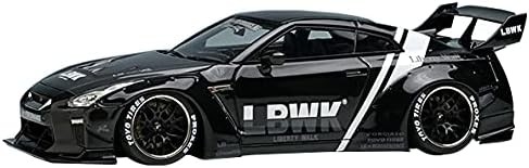 EIDOLON 1/43 LB WORKS GT-R Type 1.5 (Silhouette Works Swing) Черно-белая полоска