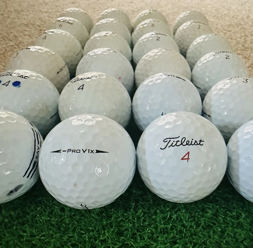 Titleist Pro V1 Pro V1x AVX Golf Balls Grade A-Great Condition x 24, Sanitised - Image 2 of 3