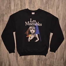 Vintage Les Mis rables Musical Promo Ohio Stadium Crewneck sz Medium