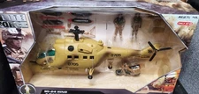 SEALED ELITE FORCE BBI BLUE BOX MI-24 HIND ARMORED GUNSHIP HELICOPTER 1:18 