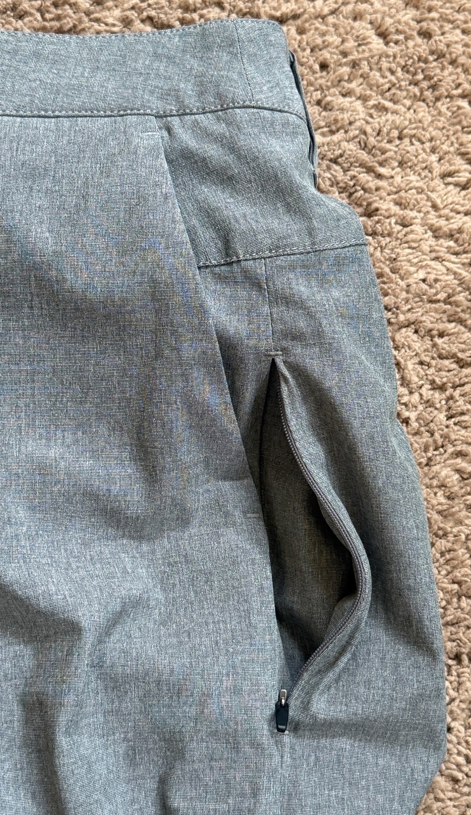 VUORI V431 Men's Aim Cascade Pants Chino "Rare Sample Sale" 36x29 Gray Golf image 8