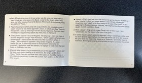 Nintendo NES Battle Chess Instruction Manual Booklet Only NES-C6-USA