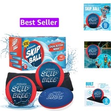 The Ultimate Water Skip Balls, Water Bouncing Ball for Swimming Pool, Beach T...