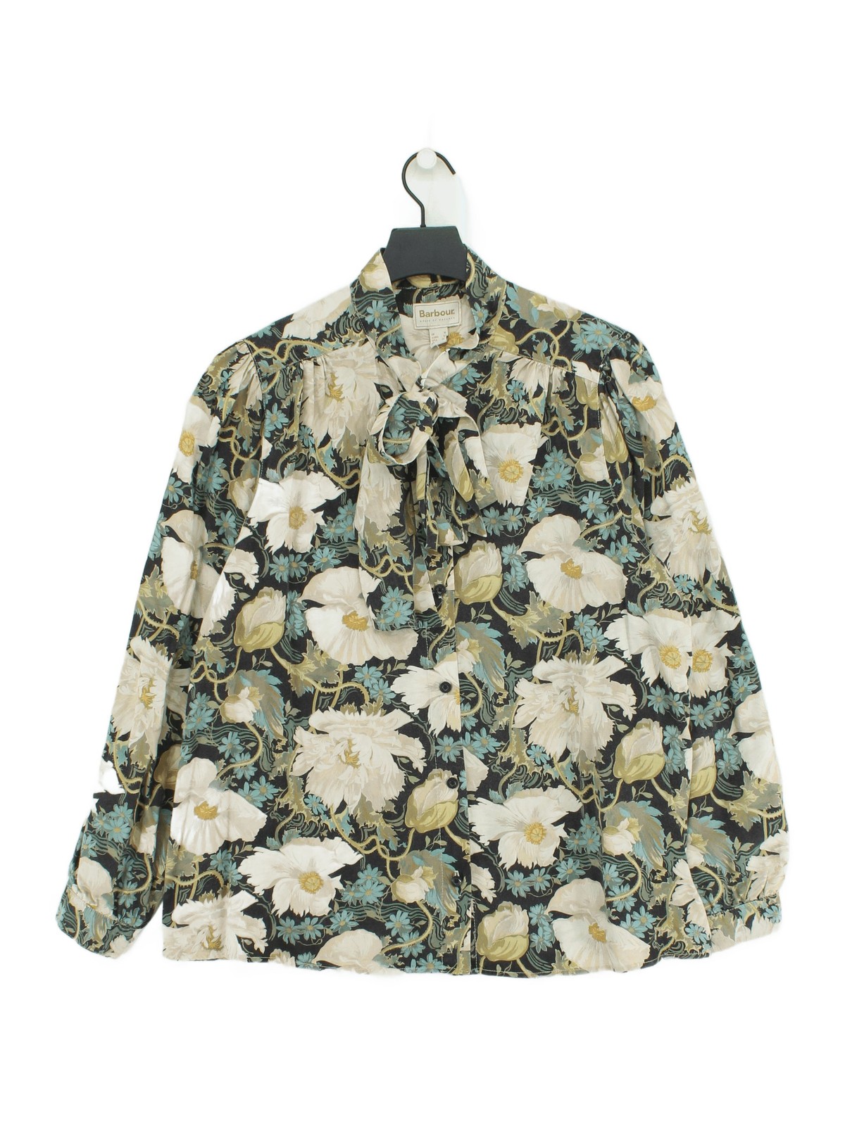 Barbour Women's Blouse UK 16 Multi 100percent Lyocell Modal Basic