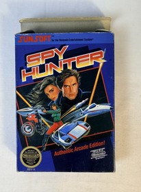 Spy Hunter NES Sunsoft 1987 Box Cartridge Sleeve - No Manual
