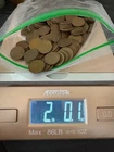 1940's Wheat Pennies 95% Copper 2.01 Pounds Bulk Lot