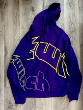 Twitch Purple All Over Print Purple Hoodie Sweater Stream RARE Promo 2XL XXL USA