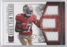 2012 Panini Momentum Rookie Team Threads Materials Triple 52/99 AJ Jenkins 7l6