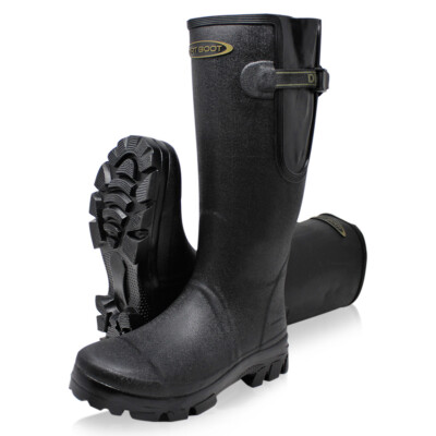 Dirt Boot  Neopren gefütterter Wildhüter Wellington Muck Field Boots  Zwickel Wellies