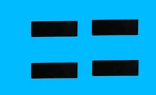 DOOR PULL STRAP COVER INSERTS 4 NEW 80-87 EL CAMINO MONTE CARLO MALIBU- BLACK