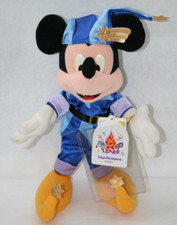 Tokyo Disneyland Jester Mickey Mouse 15th Anniversary RARE Disney 10" Plush NEW