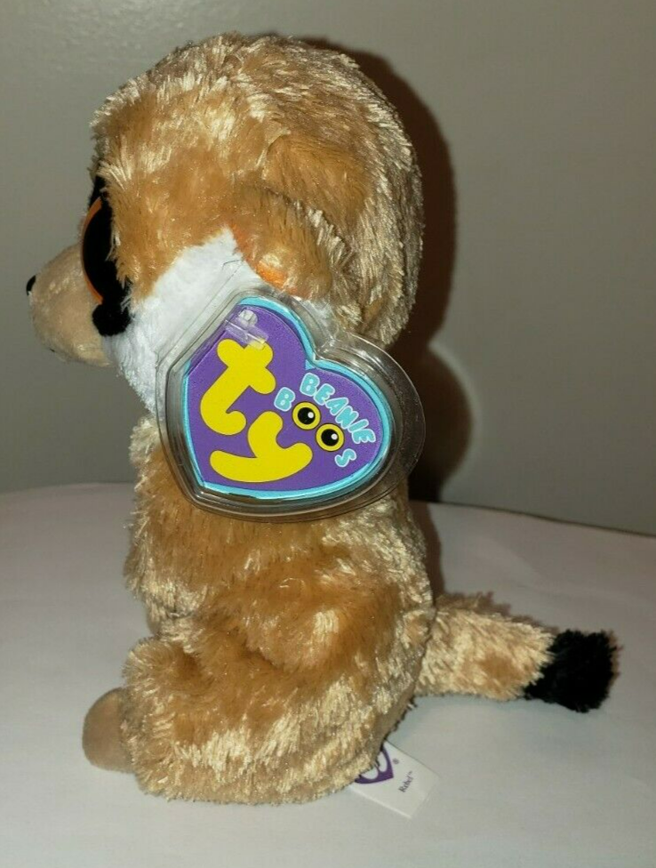 Ty Beanie Boos REBEL the Meerkat (6 Inch) NEW MINT with MINT TAGS eBay