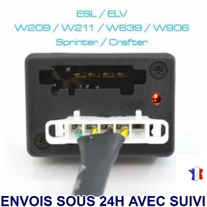 Émulateur ESL ELV pour réparer clé bloquée Mercedes Sprinter Vito