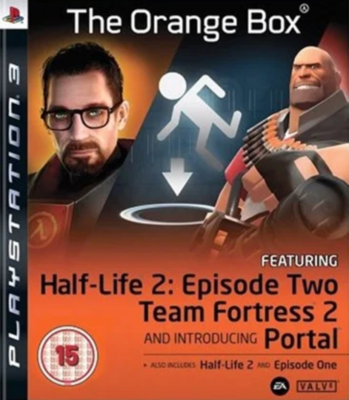 Half Life 2: The Orange Box (Sony PlayStation 3, 2007) for sale