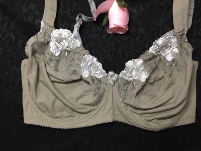 Bpc selection Bra Size us 36E it4E eu90E Unpadded underwired Gray