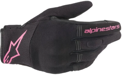 Alpinestars Stella Copper Damen Motorrad Handschuhe Sommer luftig schwarz-pink - Bild 1 von 3