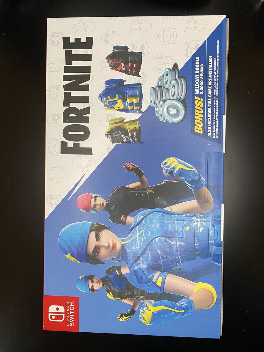 Fortnite Nintendo Switch Console Empty Box Only (No Game, System,  Controllers)