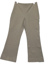 Quality Dress Pants Women Sz 6 Beige Cotton Spandex Bootcut Stretch a new day