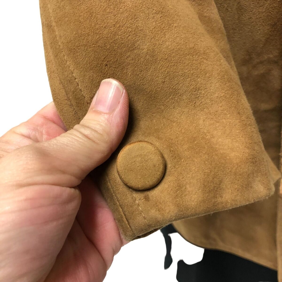 Vtg 40 50's Atlas Men's Brown DEER SKIN Coat Rockabilly Vtg 40 50's Atlas Men's Brown DEER SKIN Coat Rockabilly