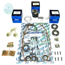 New Outboard Powerhead Rebuild Kit -Mercury & Mariner 50-60 HP 3-CYL (1984-1990)