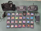 Sega Game Gear Console (two) And 27 Games Bundle/Lot