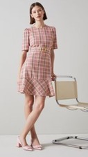 Lk Bennett Eliza Dress 14 New Con