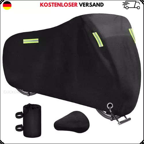 Fahrradabdeckung Wasserdicht 420D Oxford-Gewebe Hochwertige Fahrradgarage Plane - Bild 1 von 6