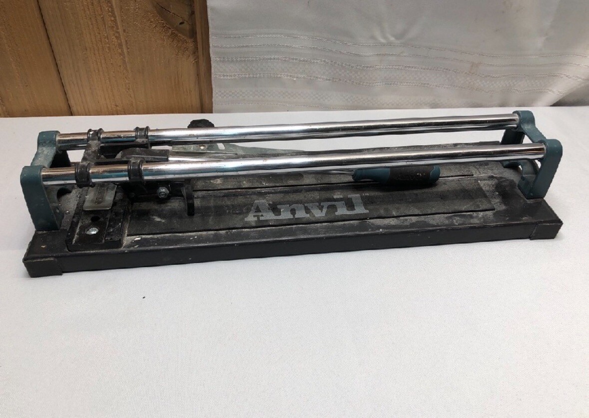 ANVIL 14 in. Ceramic and Porcelain Tile Cutter with 1/2 in. Cutting