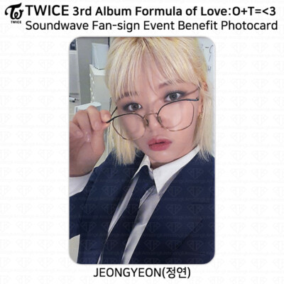 TWICE 3rd Album Formula of Love : O+T= 3 Soundwave Fan Sign Event